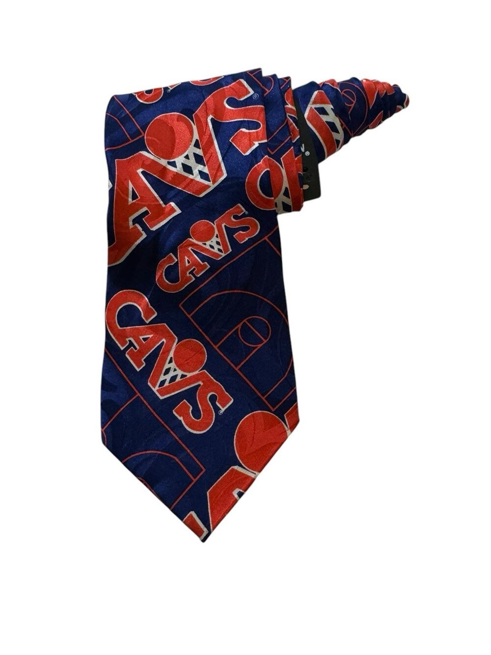 Ralph Marlin RM Sport NBC Cleveland Cavaliers Basketball Cavs Sports Necktie